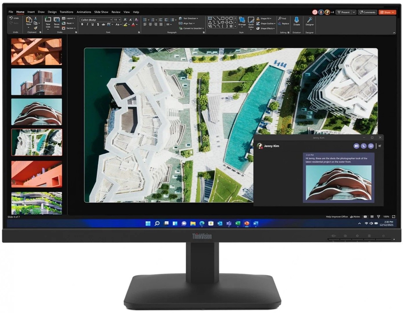 Monitor ThinkVision S27-4e 27" Hdmi/Vga