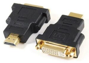 Adattatore HDMI Maschio a DVI-D 24+1 Femm.