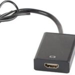 Convertitore Vga(M) con audio a HDMI(F) 20cm