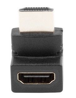 Adattatore HDMI Maschio ad HDMI  Fem. a 90°