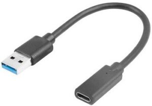 Adattatore USB (M) a Type C (F) 15Cm.