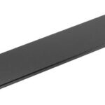 Pannello cieco 19" 2 Unita nero.