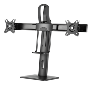 Supporto da tavolo per 2 monitor da 17" a 27"