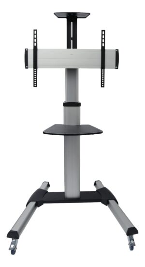 Carrello per monitor Tv da 37" a 70" +Ripiano