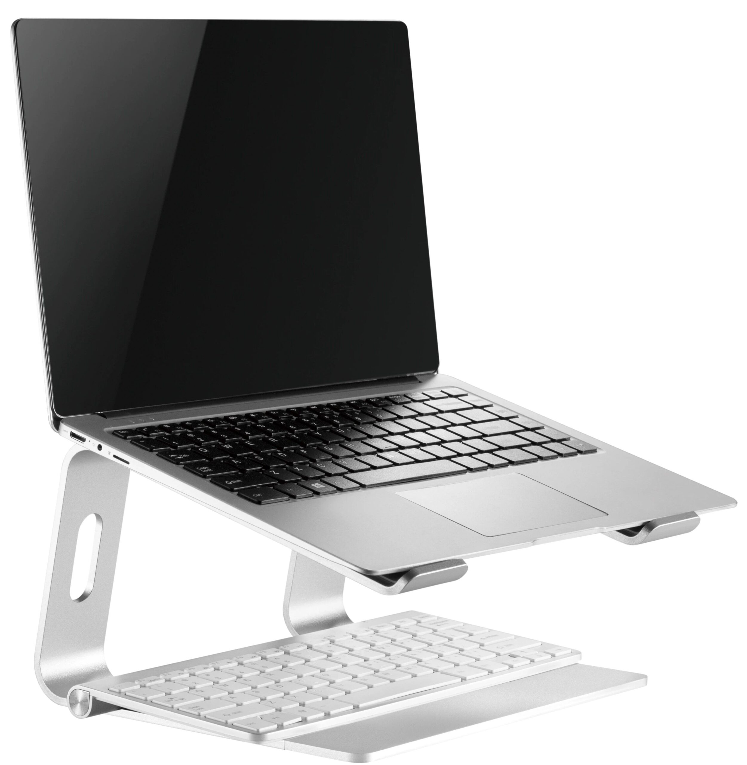 Stand per notebook da 11" a 17" in alluminio - immagine 2