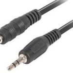 Prolunga stereo Jack 3.5mm da M./F. da 5Mt