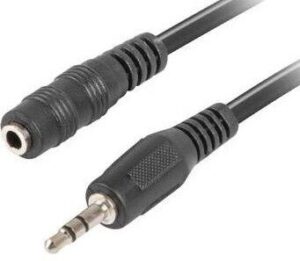Prolunga stereo Jack 3.5mm da M./F. da 5Mt