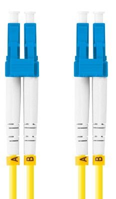 Cavo Fibra Ottica SM LC/UPC LC/UPC Dupl. 0,5M