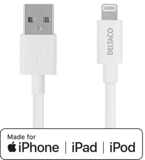 Cavo Deltaco da Lightning a Usb da 2Mt