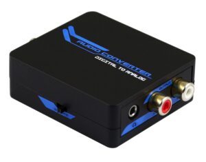 Convertitore audio da digitale a anal. L/R 3.5mm