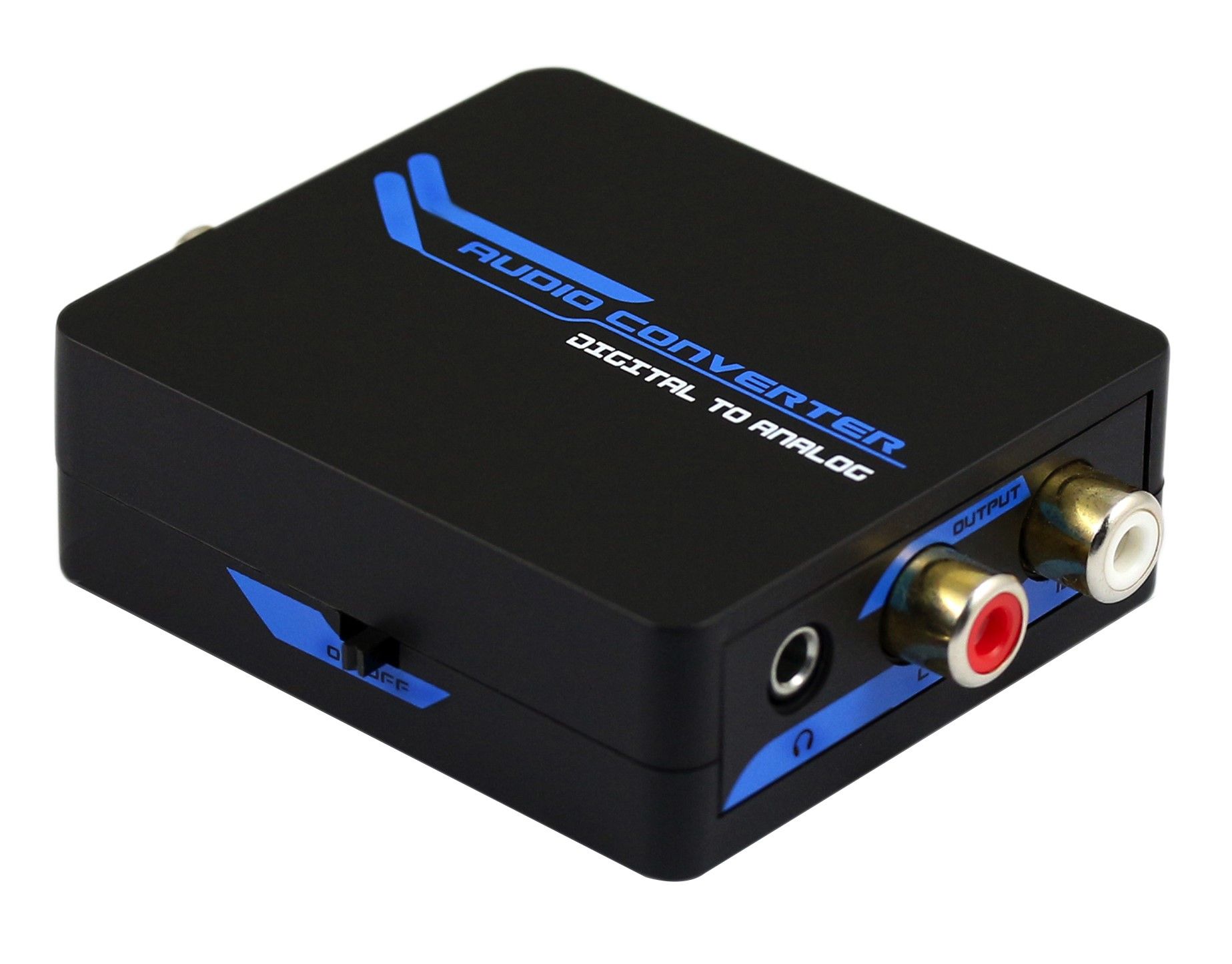 Convertitore audio da digitale a anal. L/R 3.5mm