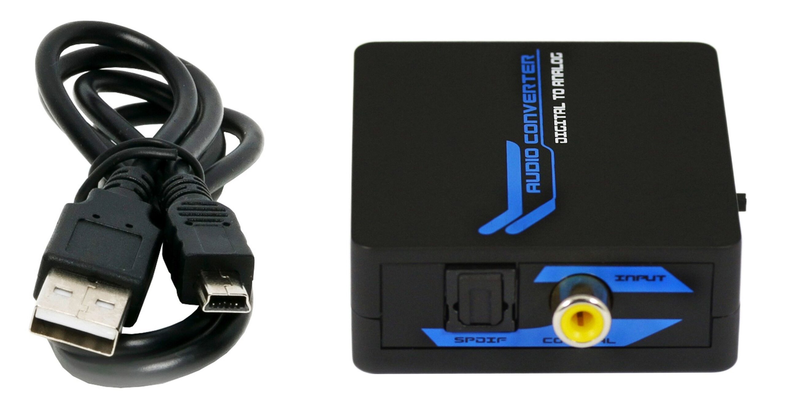 Convertitore audio da digitale a anal. L/R 3.5mm - immagine 2