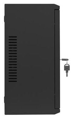 Armadio Rack 19" 4+3U Nero (L540xP200xH400mm) - immagine 2