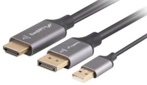 Cavo Lanberg Displayport(M) a HDMI(M)  1,8Mt.