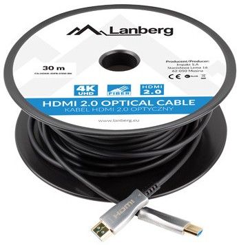 Cavo Hdmi V2.0 4K in Fibra Ottica 30Mt - immagine 2