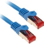Cavo rete Cat.6 S/FTP 0,25Mt Blu