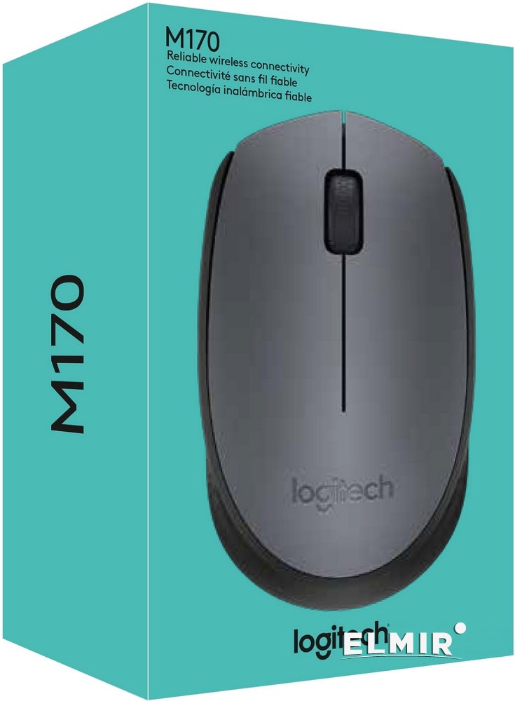 Mouse Wireless M170 Grey - immagine 2