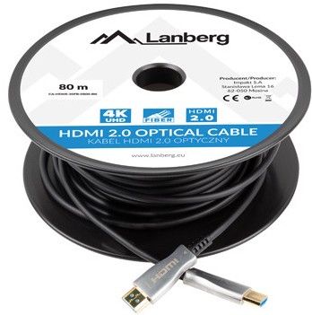 Cavo Hdmi V2.0 4K in Fibra Ottica 80Mt - immagine 2