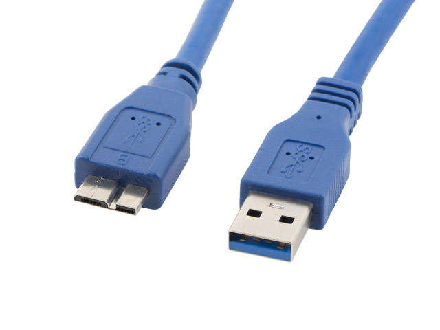 Cavo USB 3.0 Micro B M. a USB A M. 0,50 Mt.