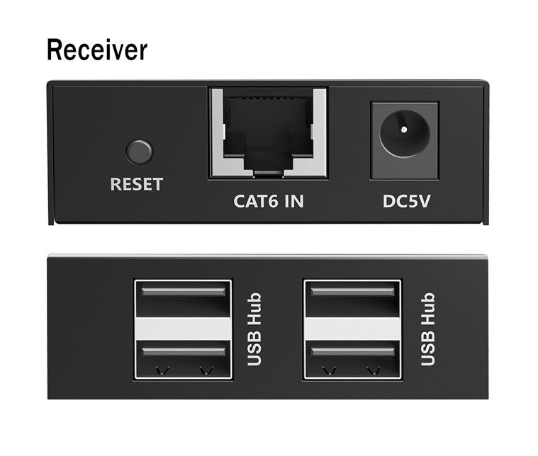 Extender USB 2.0 4 Porte Hub fino a 150 mt - immagine 2