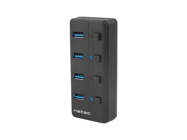 HUB USB 3.0 alimentato 4porte ON/OFF MANTIS 2