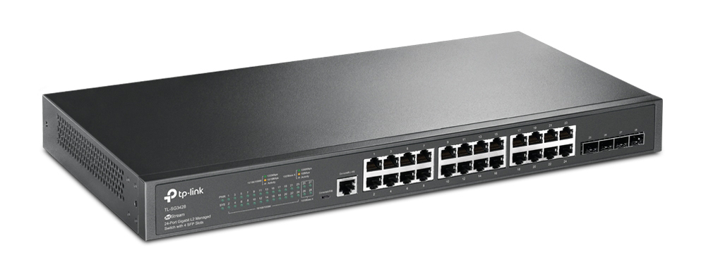 Switch 24 porte Gigabit L2 +4 Slot SFP Smart. - immagine 2