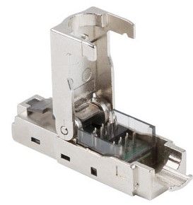 Plug di Rete Cat.6 Schermato Tooless