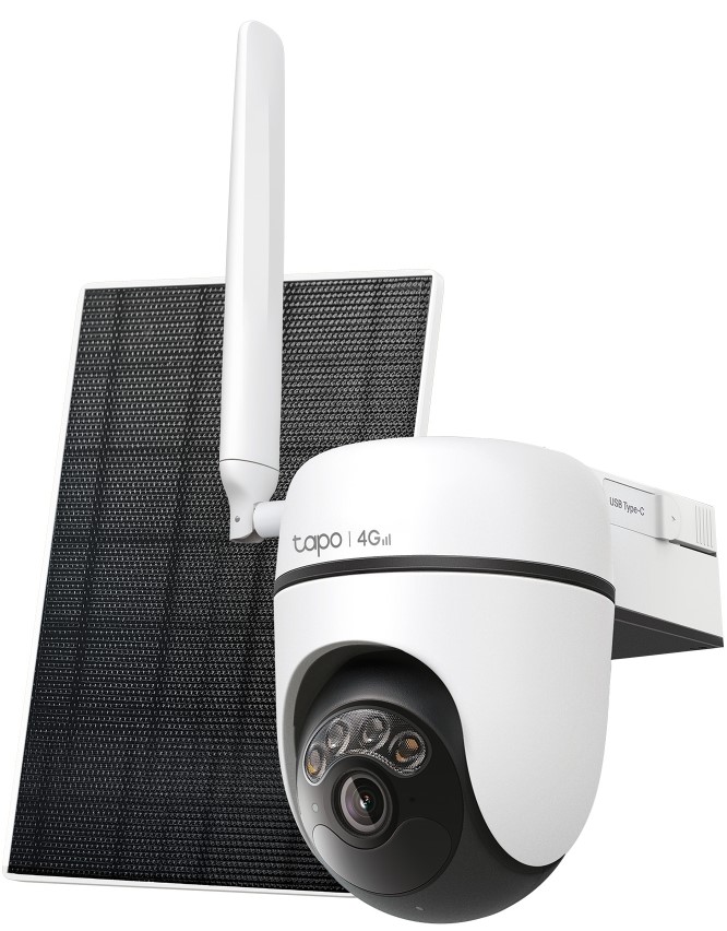 Kit Videocamera 2K 4G LTE motorizzata con pan