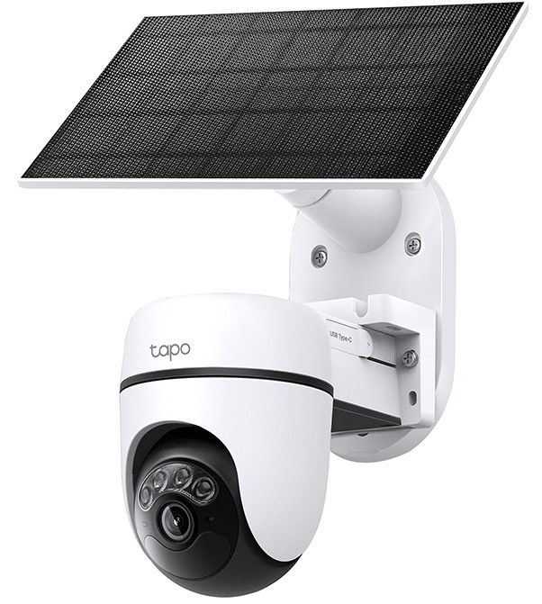 Telecamera 2K Pan/Tilt con pannello solare