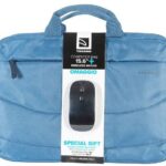 Borsa Tucano Idea 15,6"+ Mouse Wifi Azzurra