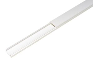 Canalina passacavi in PVC mm20x10 2Mt