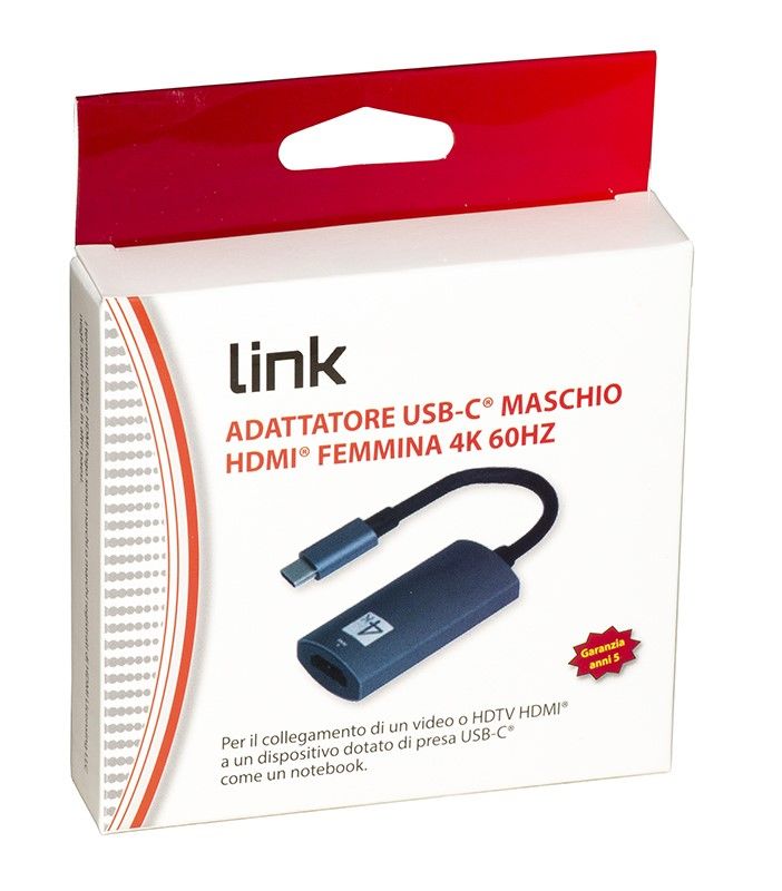 Adattatore USB-C a HDMI F - immagine 2