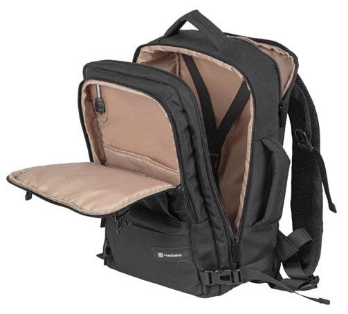Zaino Notebook 15.6" Camel Lite Nero - immagine 2
