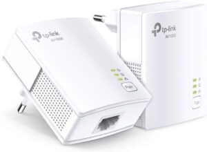 Powerline Tp-Link Ethernet Gigabit AV1000 kit .