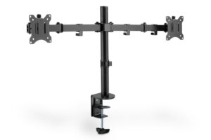 Supporto da scrivania per 2 monitor 17" a 32"
